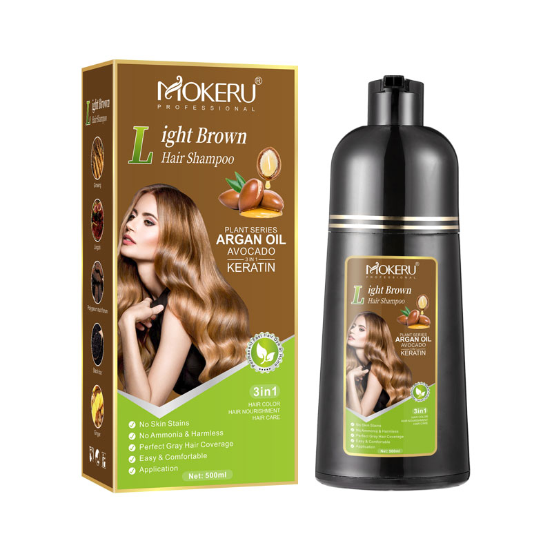 Hair Care Herbal - Mokeru Shampoing de coloration de cheveux