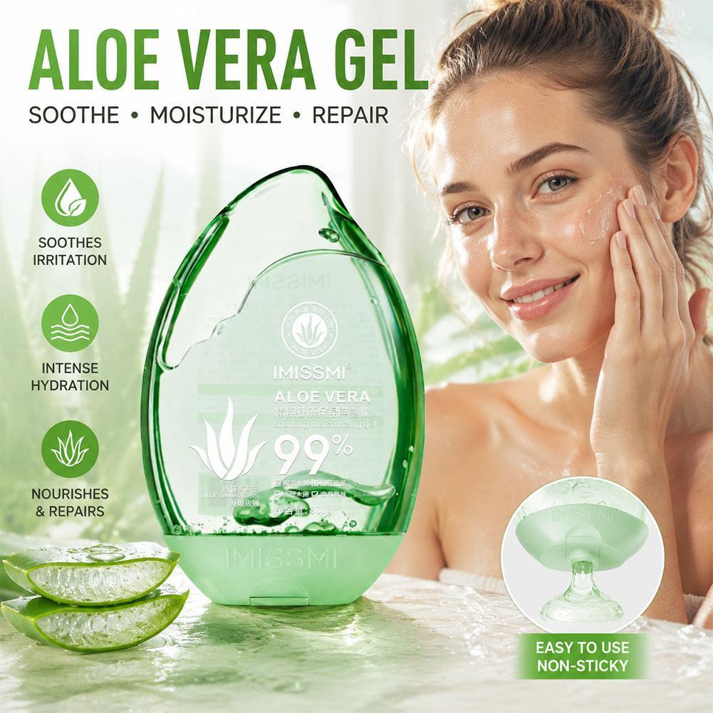 Hair Care With Aloe Vera - Gel d'aloe vera apaisant 300g, hydratant