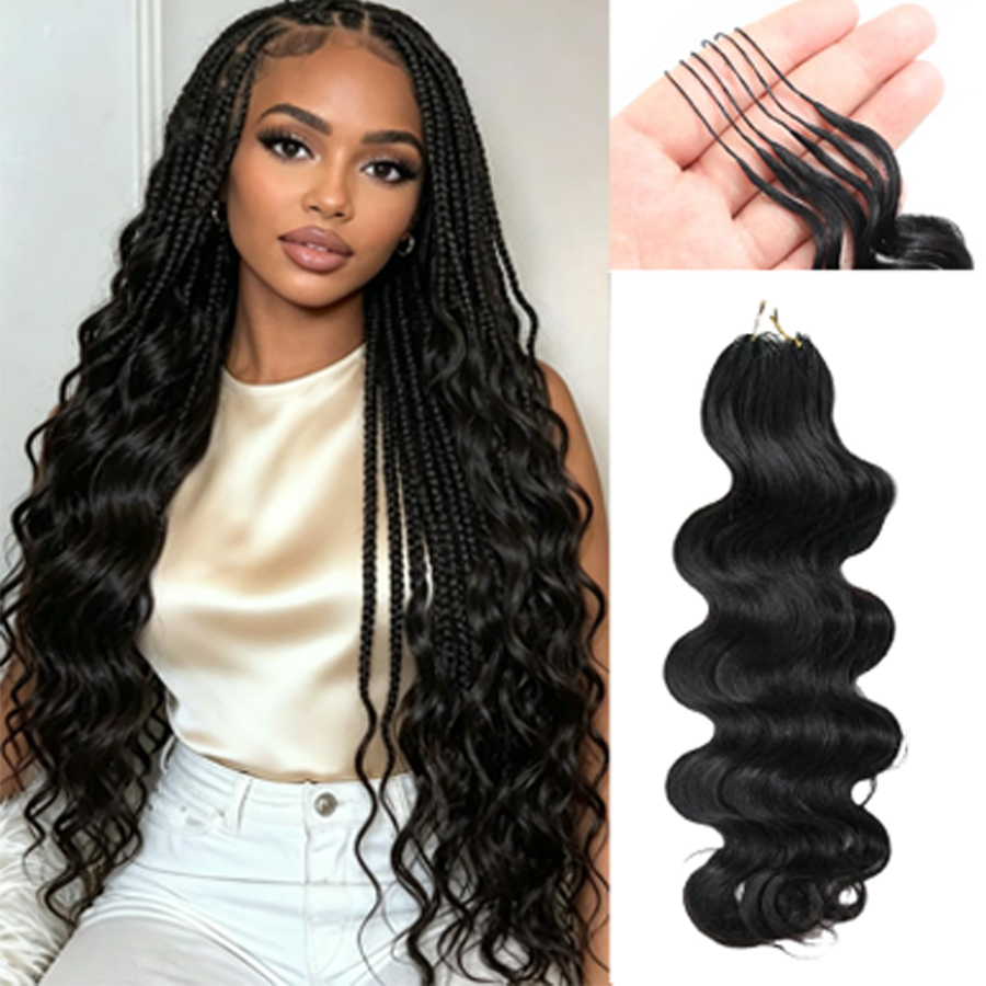Hair Care Indian - Extensions au crochet 100% cheveux humains