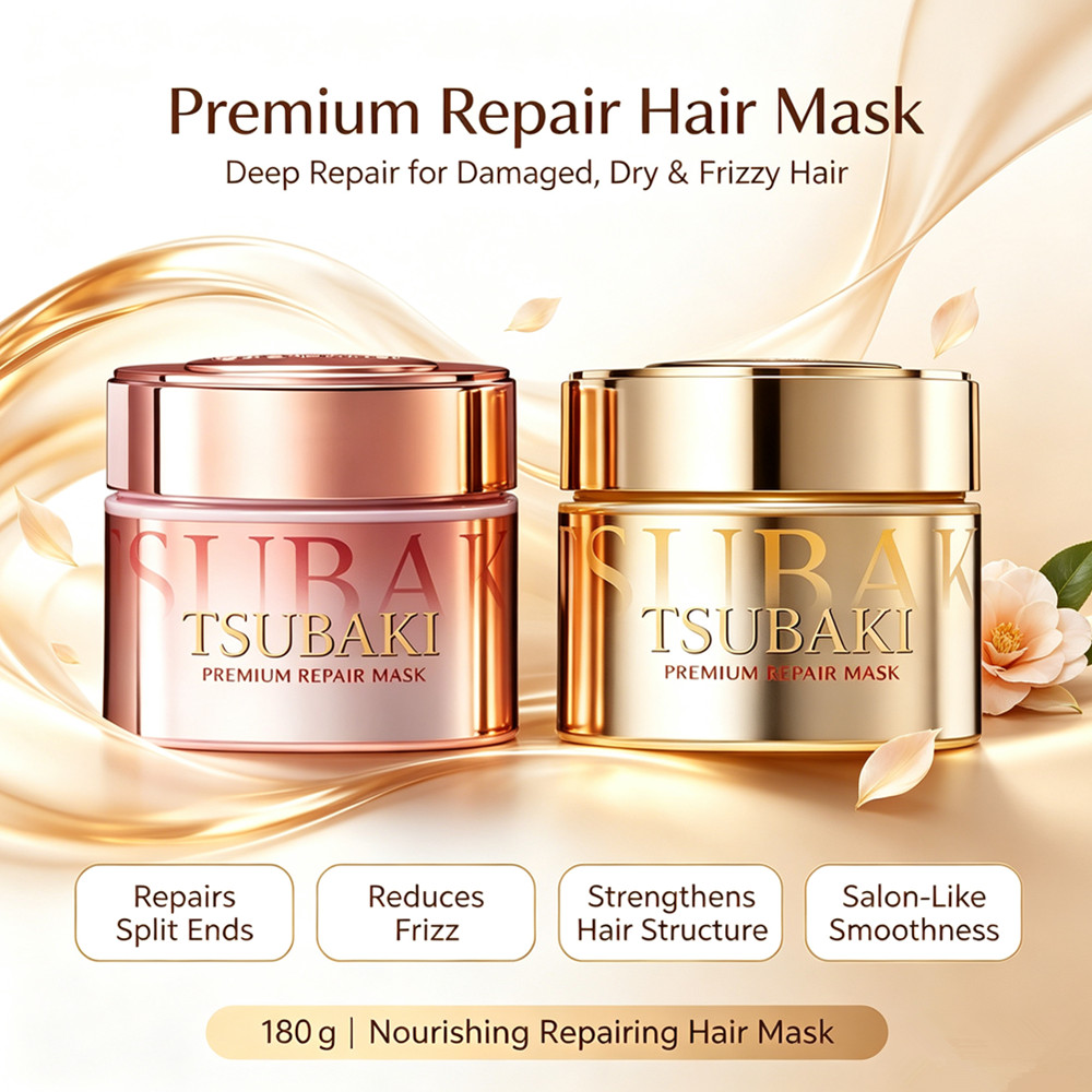 Masque réparateur premium TSUB - Hair Care Tsubaki avis et prix