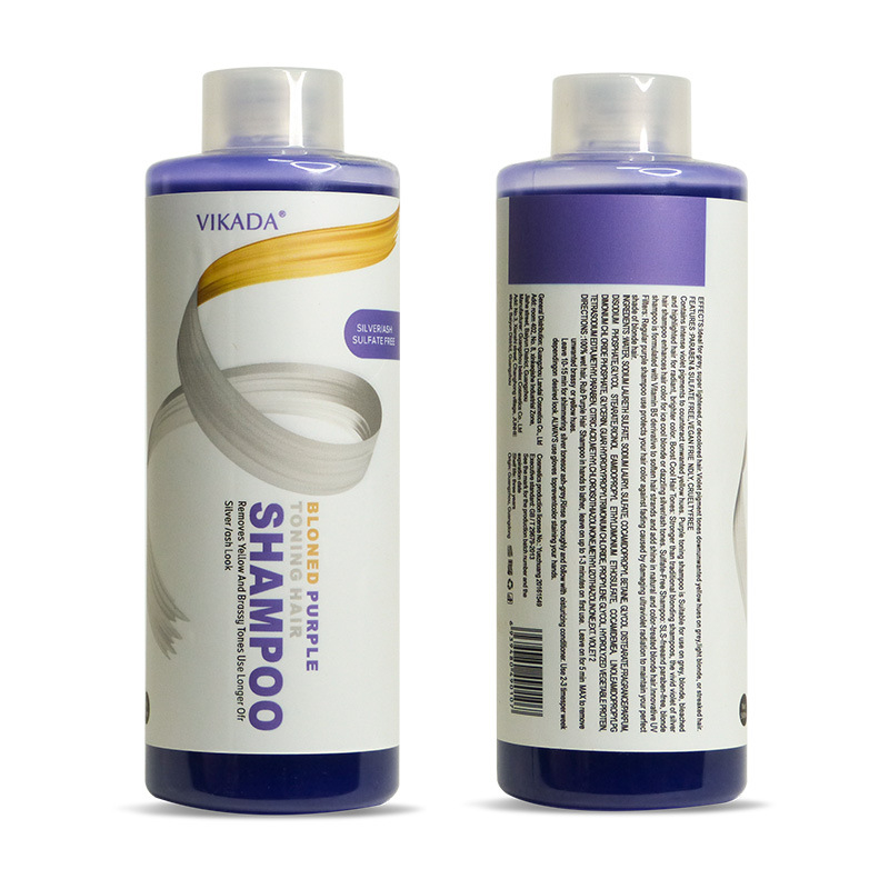 Shampoing Vikada pour cheveux  - Purple Toning Shampoo avis et prix