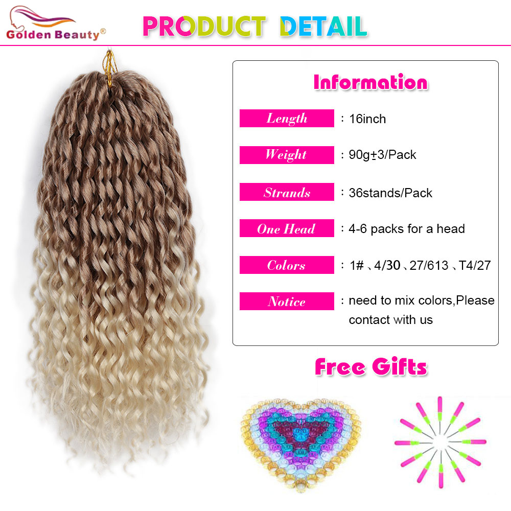 Tresses au crochet pré-bouclée - Crochet Braiding Hair avis et prix