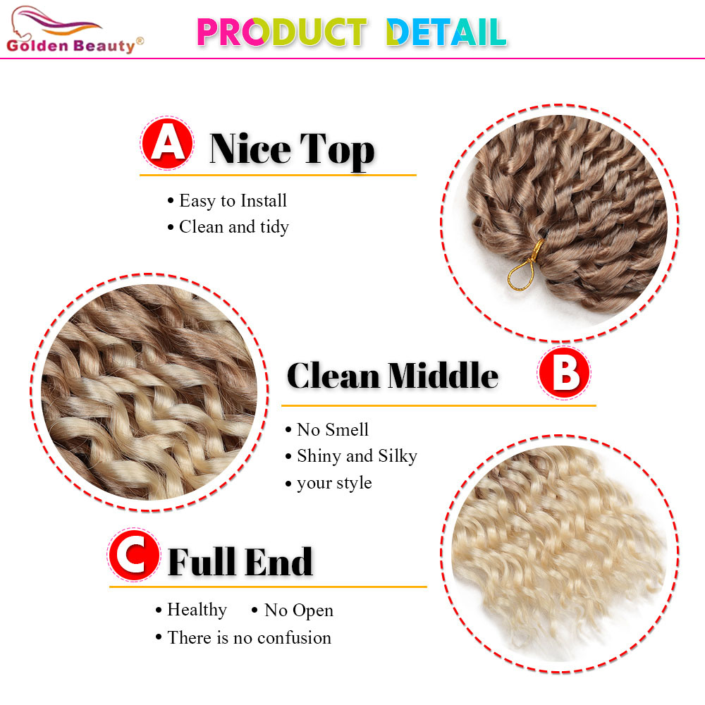 Tresses au crochet pré-bouclée - Crochet Braiding Hair avis et prix