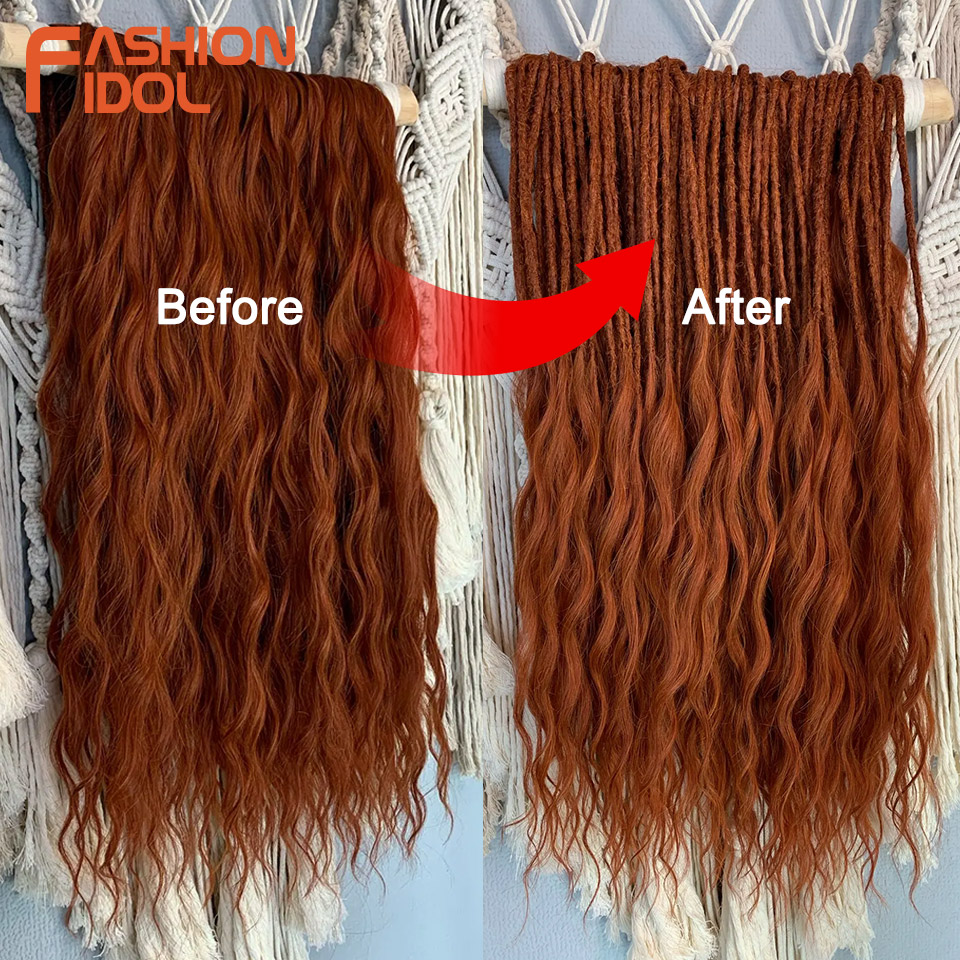 FASHION IDOL Orange torsion Cr - Crochet Braiding Hair avis et prix