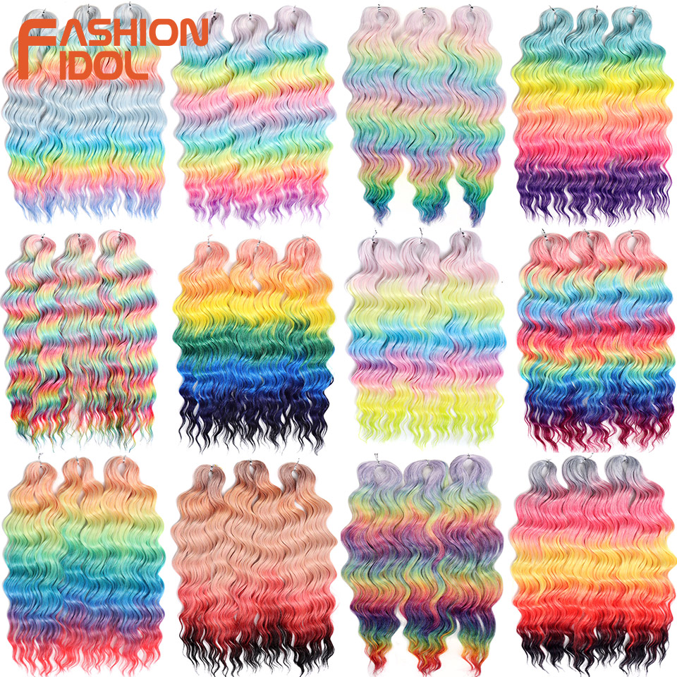 FASHION IDOL Orange torsion Cr - Crochet Braiding Hair avis et prix
