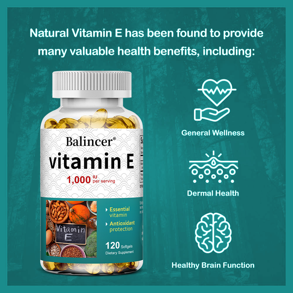 Capsules de vitamine E naturel - Hair Care Vitamin avis et prix