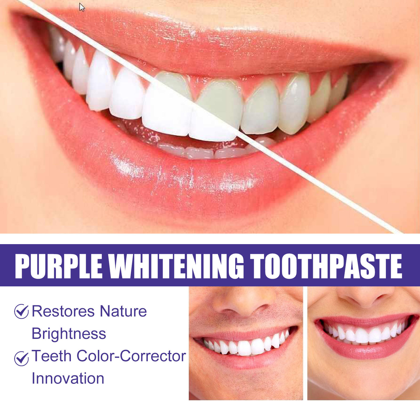 Dentifrice violet blanchissant - Purple Toning Shampoo avis et prix