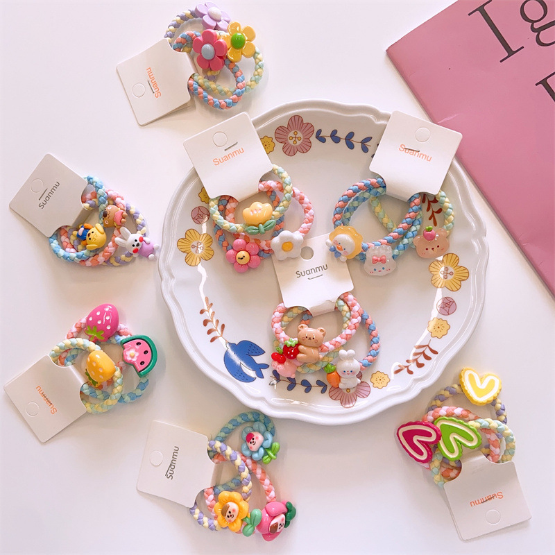 3pièces/lot  kawaii élastique  - Hair Care Gift Set avis et prix