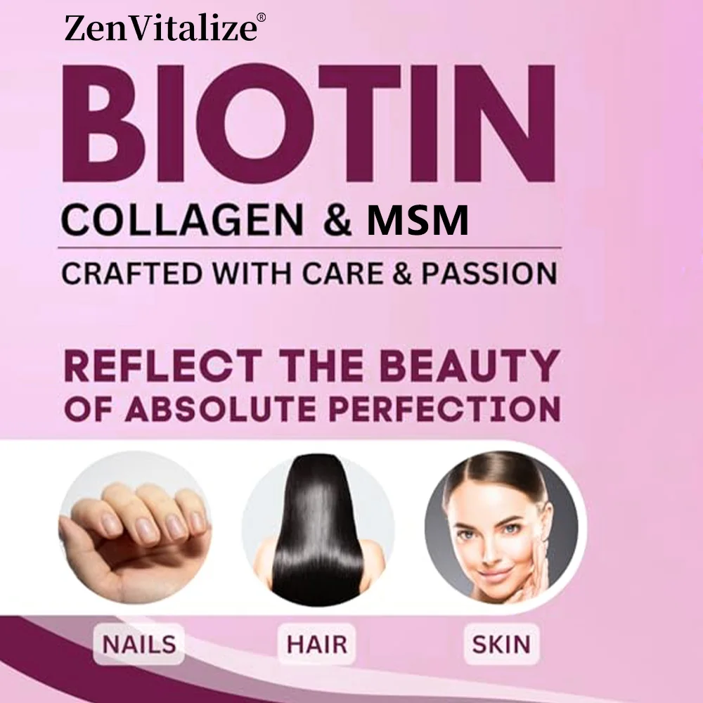 Capsules de biotine + collagèn - Hair Care Vitamin avis et prix