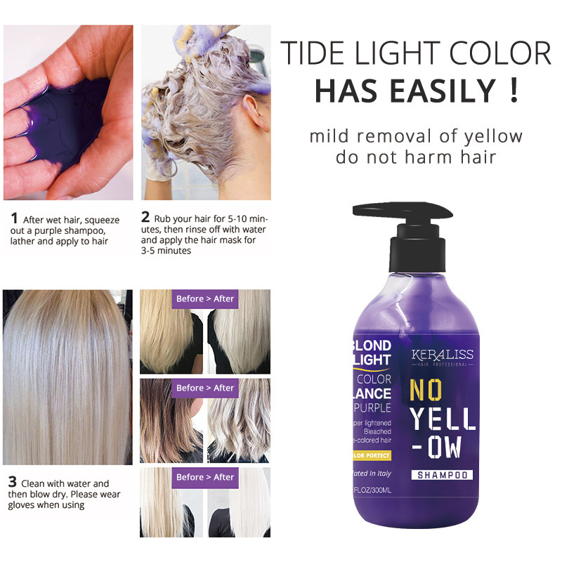 Shampoing à verrouillage de co - Purple Toning Shampoo avis et prix