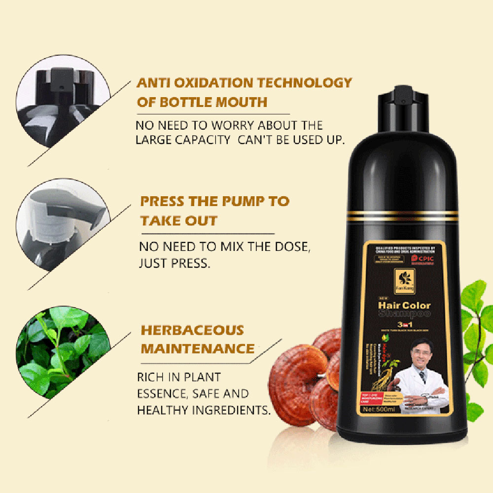 Shampoing de coloration instan - Hair Care Herbal avis et prix