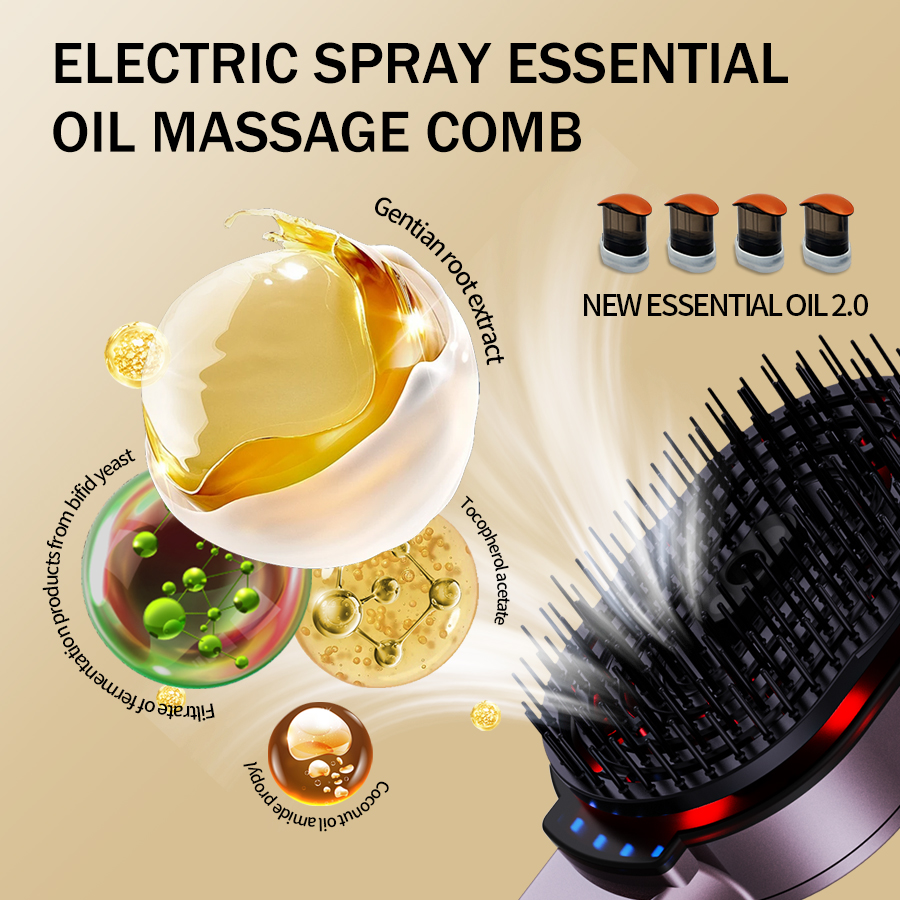 Peigne de Énergie 4 en 1, Huil - Hair Care Herbal avis et prix