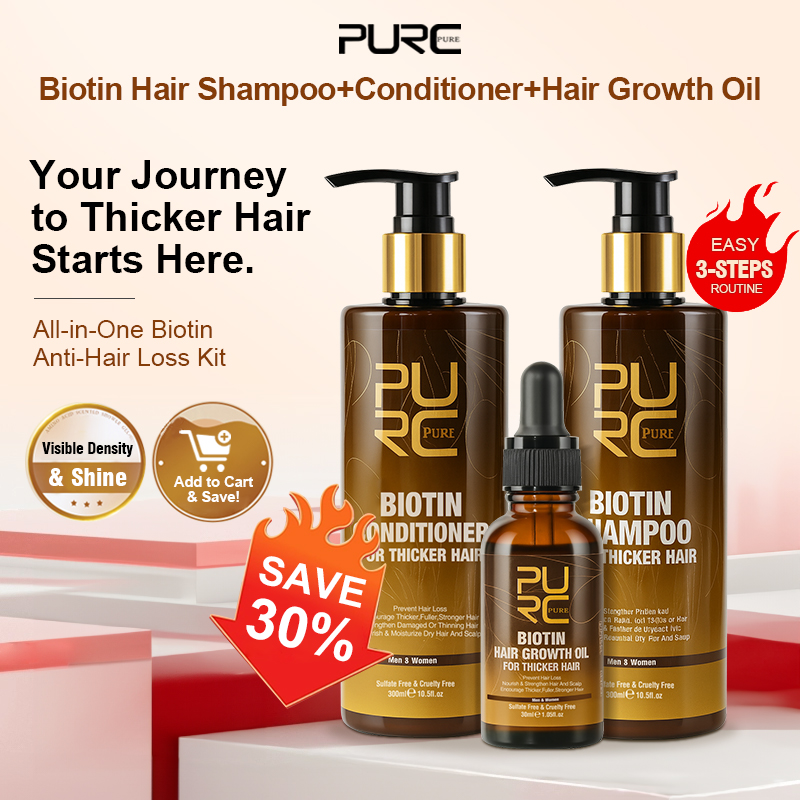 PURC biotine huile de croissan - Hair Care Keratin Treatment avis et prix