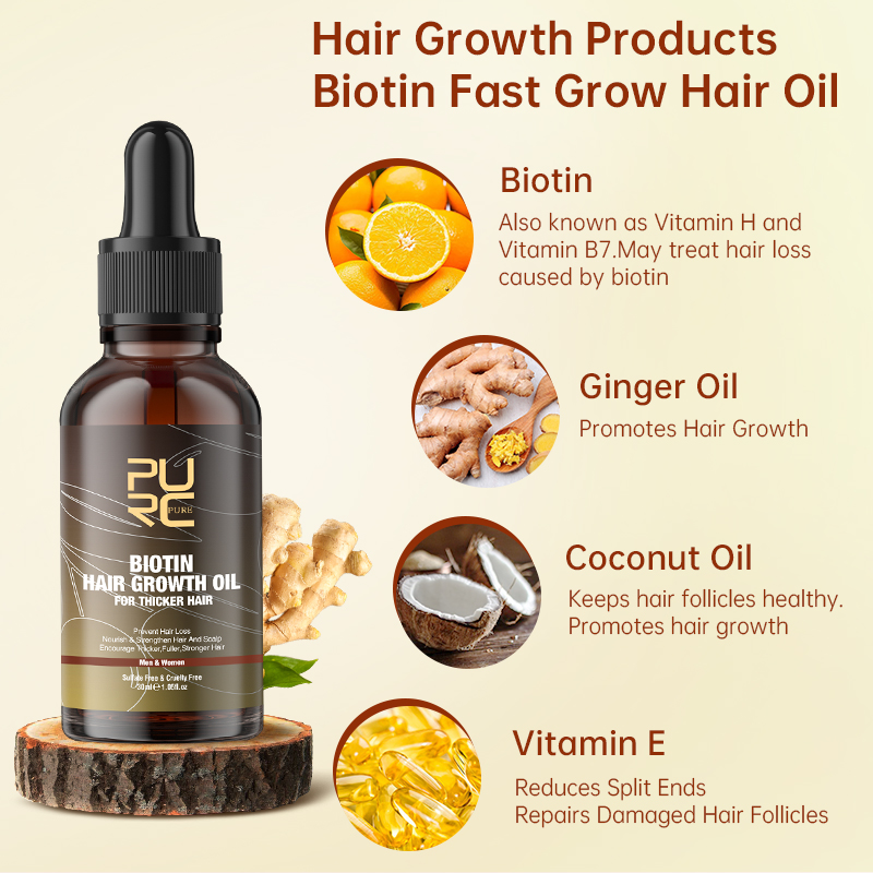 PURC biotine huile de croissan - Hair Care Keratin Treatment avis et prix