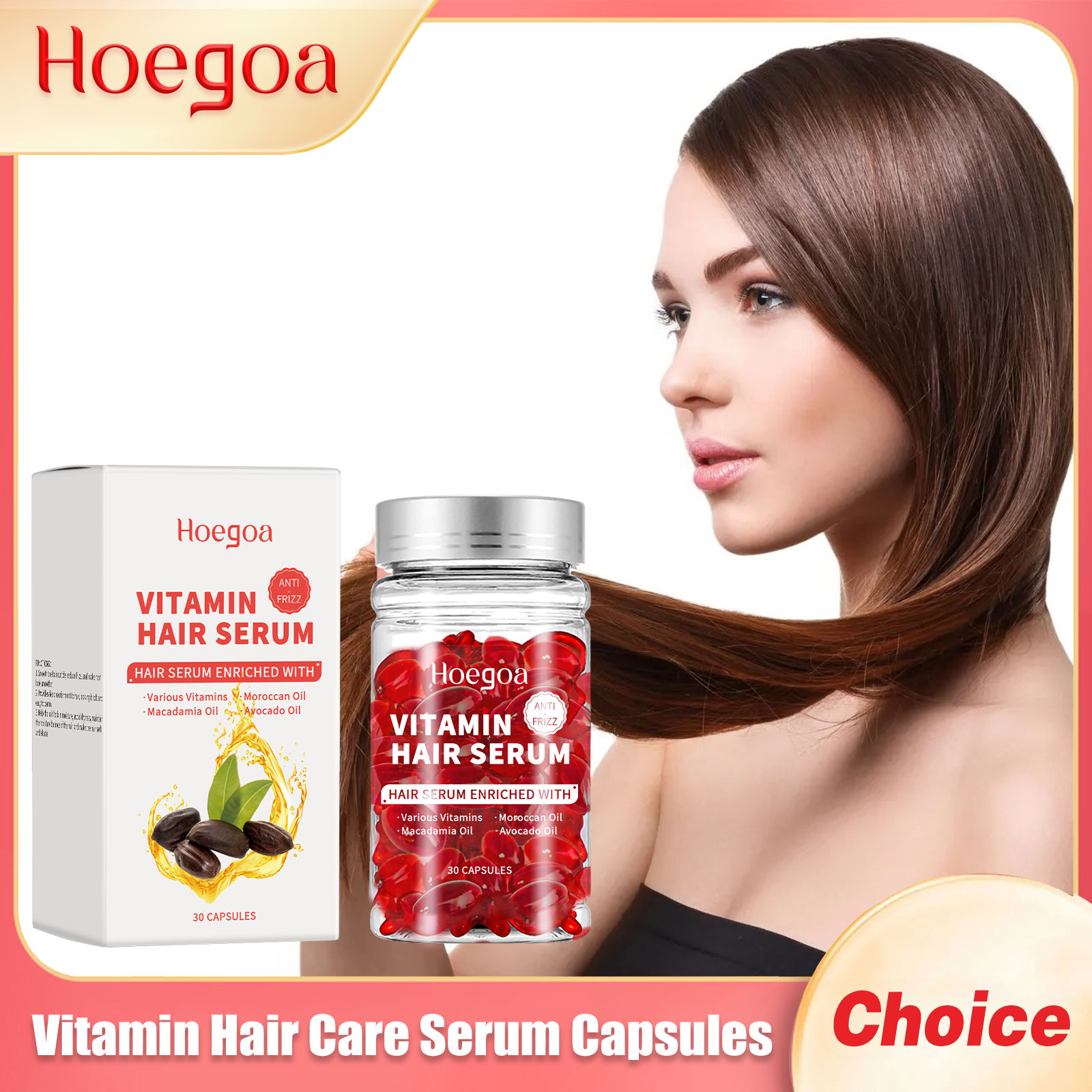 Capsules de sérum de soin capi - Hair Care Vitamin avis et prix