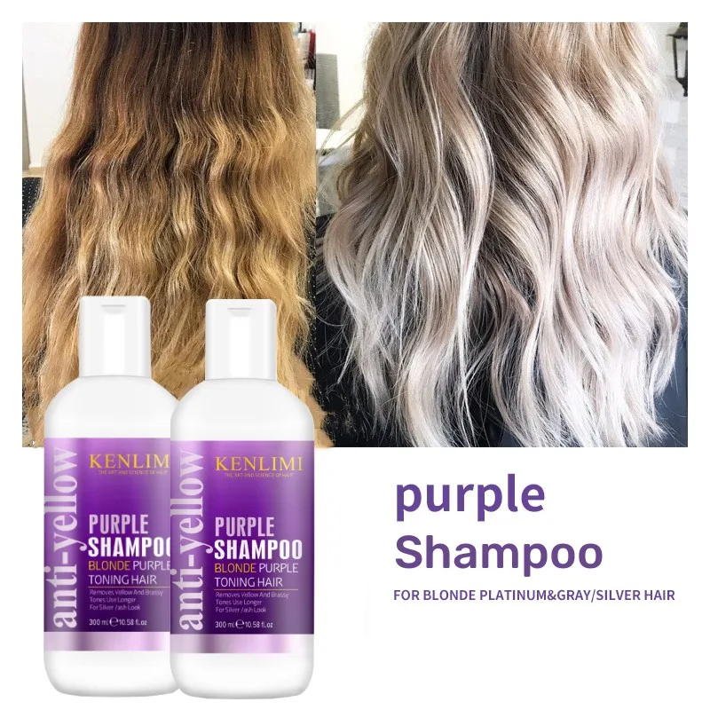 Shampooing violet blanchi blon - Purple Toning Shampoo avis et prix