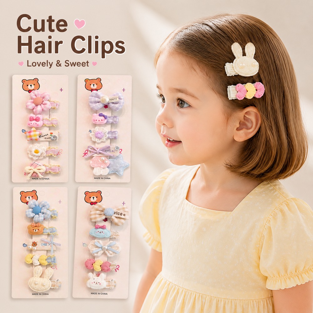 Ensemble de barrettes mignonne - Hair Care Gift Set avis et prix